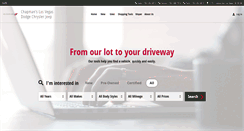 Desktop Screenshot of chapmanslasvegasdodge.com